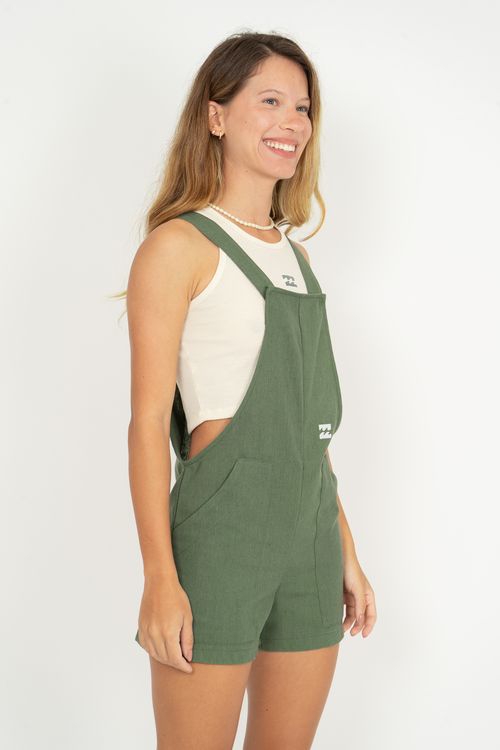 Macaquinho Billabong Beach Crush Verde