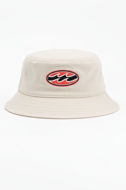 Chapéu Billabong Heritage Script Off White/Preto