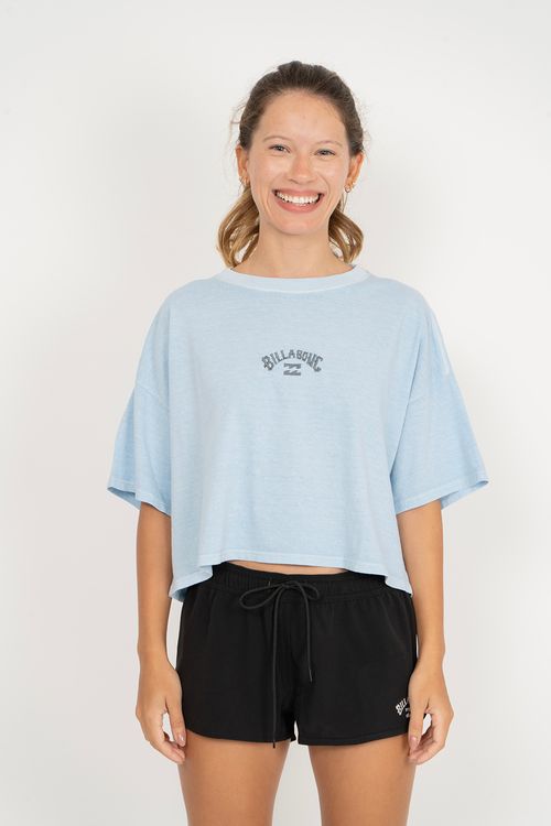 Blusa Billabong M/C True Boy Tee Azul