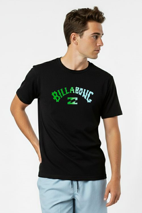 Camiseta Billabong M/C Arch Gradient Tn Preto