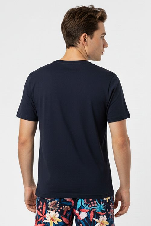 Camiseta Billabong M/C Rotor Diamond Ii Tn Marinho