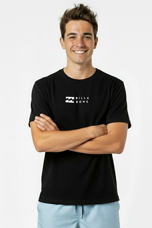 Camiseta Billabong M/C United Tn Preto