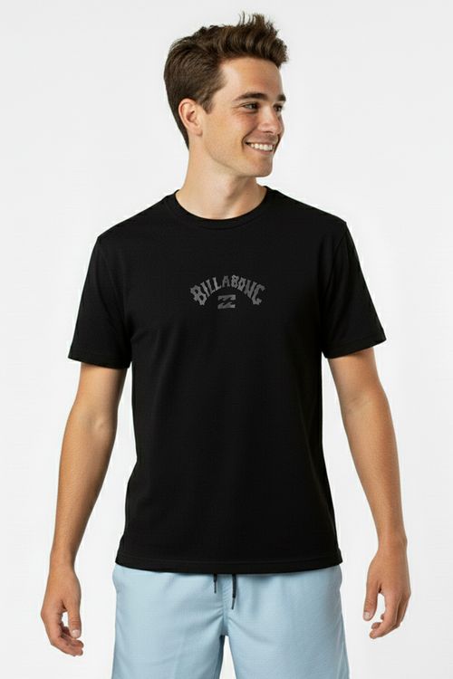Camiseta Billabong M/C Mid Arch Tn Preto