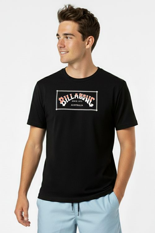 Camiseta Billabong M/C Arch Tn Preto
