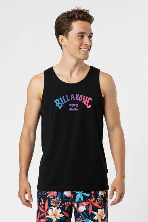 Regata Billabong Gradient Arch Tn Preto