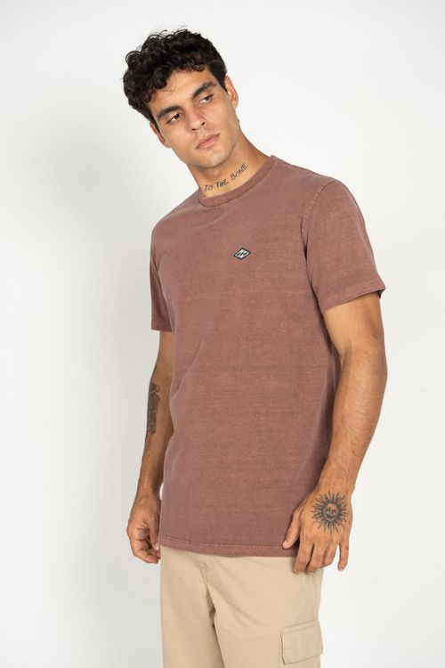 Camiseta Billabong M/C Essential Ii Ww Vinho