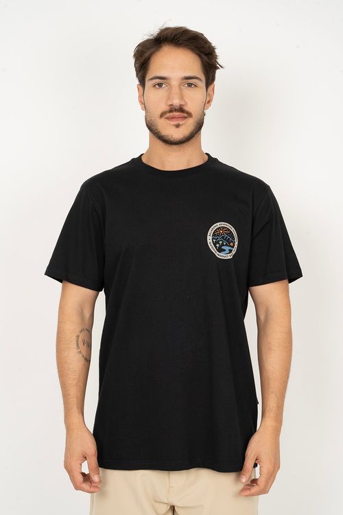 Camiseta Billabong M/C Rockies Ii Preto