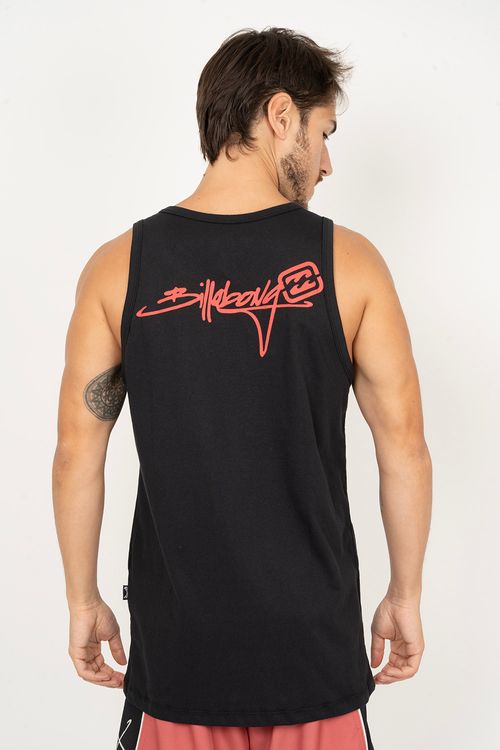 Regata Billabong Bracket Script Preto