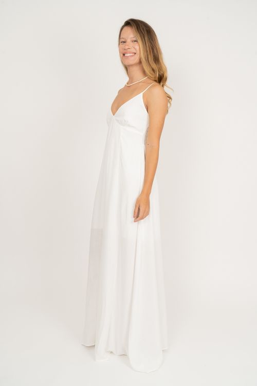 Vestido Billabong Summer Shine Off White