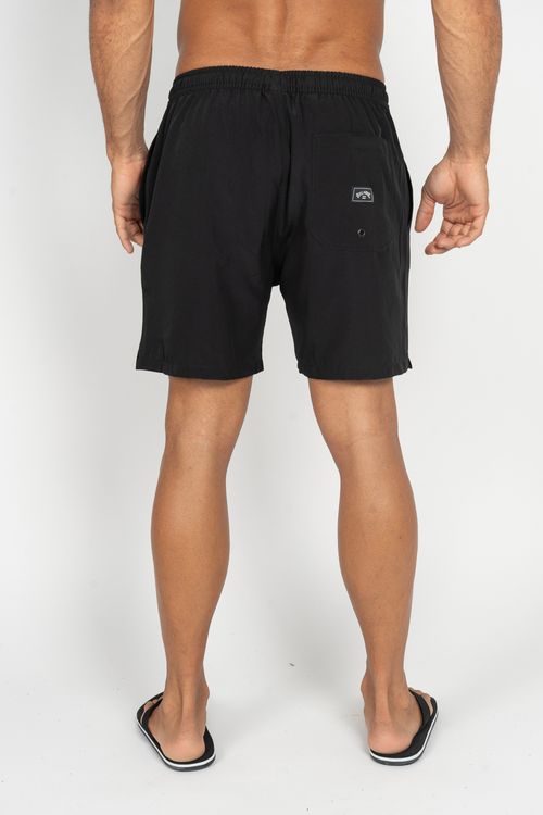 Boardshort Billabong All Day Layback 17 Preto