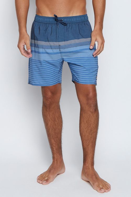 Boardshort Billabong Stripe Layback 17" Azul