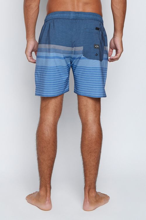 Boardshort Billabong Stripe Layback 17" Azul