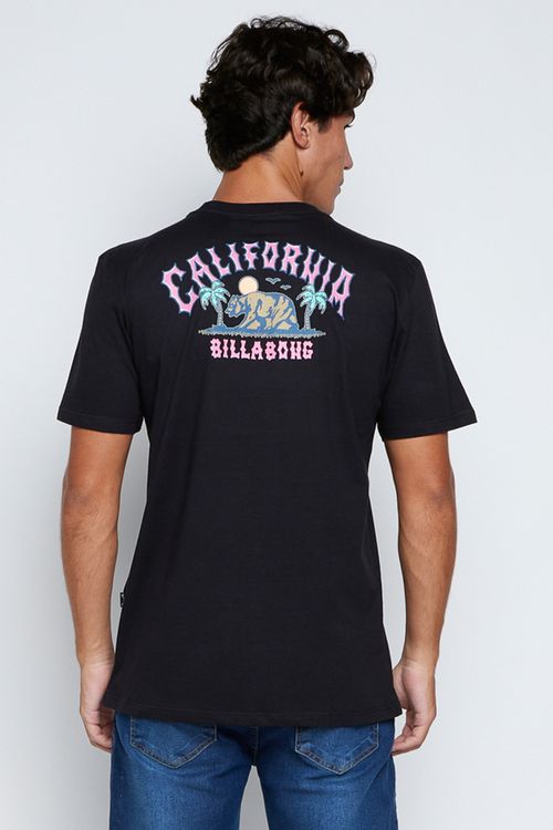 Camiseta Billabong M/C California Preto