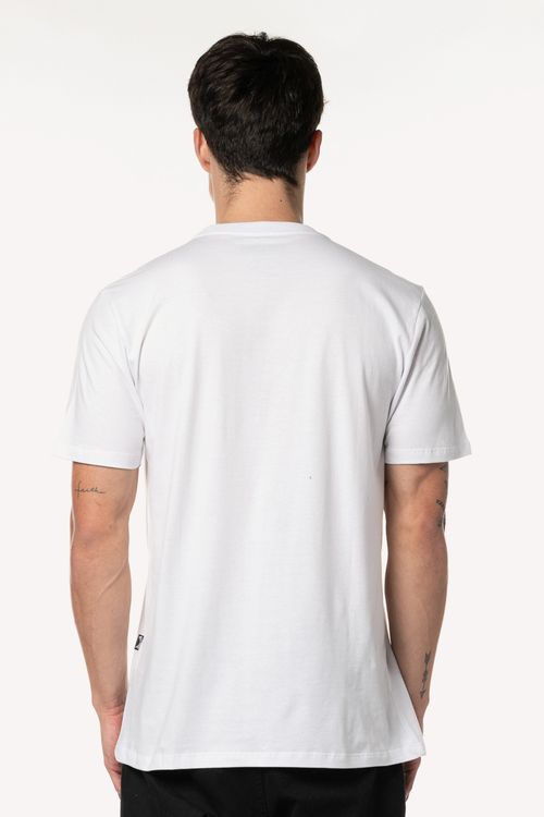 Camiseta Billabong M/C Crayon Wave II Branco