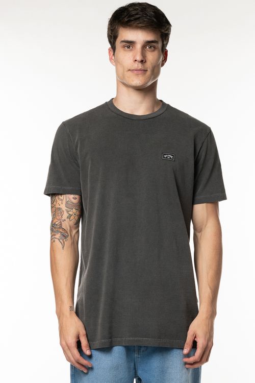Camiseta Billabong M/C Essential WW Cinza Escuro