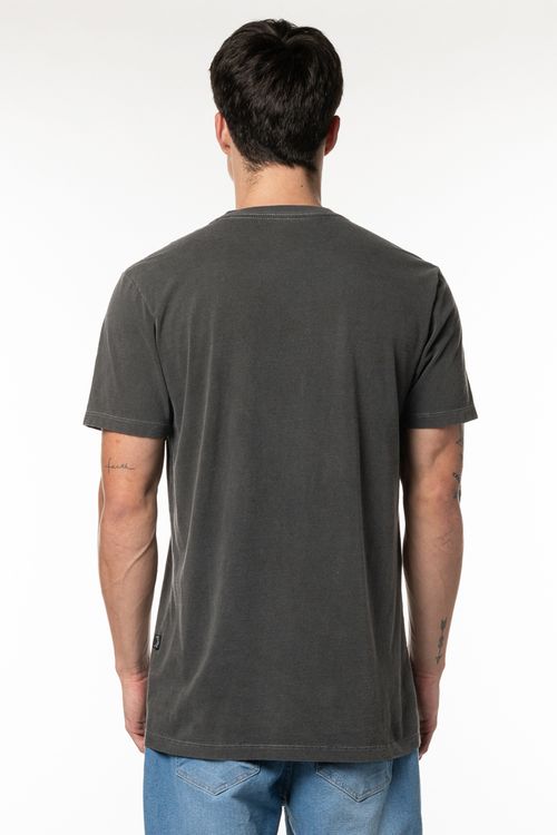 Camiseta Billabong M/C Essential WW Cinza Escuro