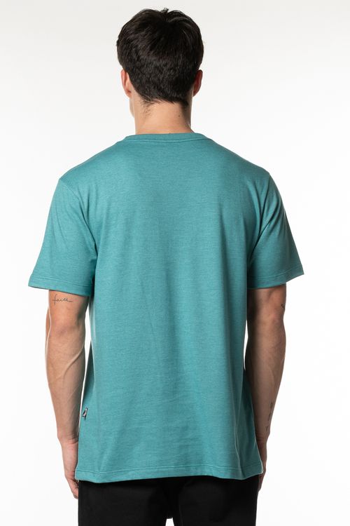 Camiseta Billabong M/C Throwback Verde Mescla