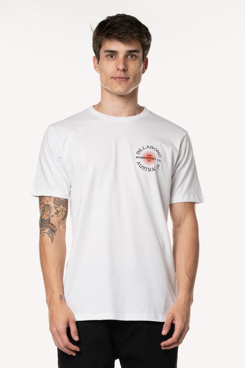 Camiseta Billabong M/C Connection Branco