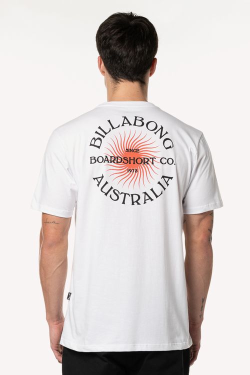 Camiseta Billabong M/C Connection Branco
