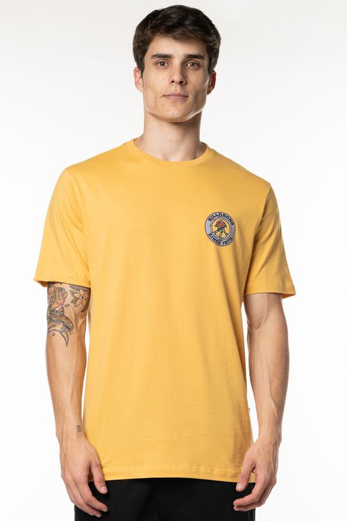 Camiseta Billabong M/C Bonez Mostarda