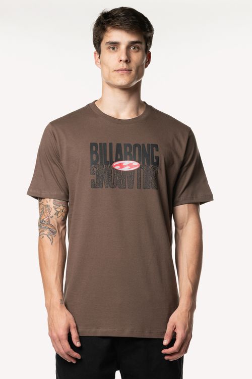 Camiseta Billabong M/C Tall Tale Marrom