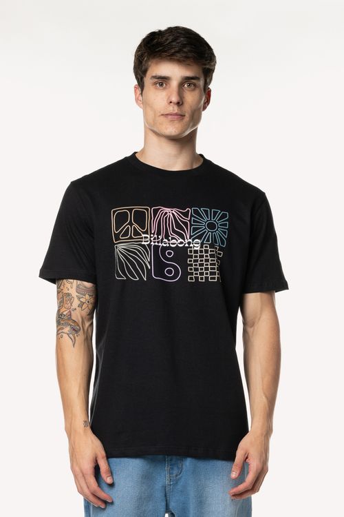 Camiseta Billabong M/C Reflections Preto