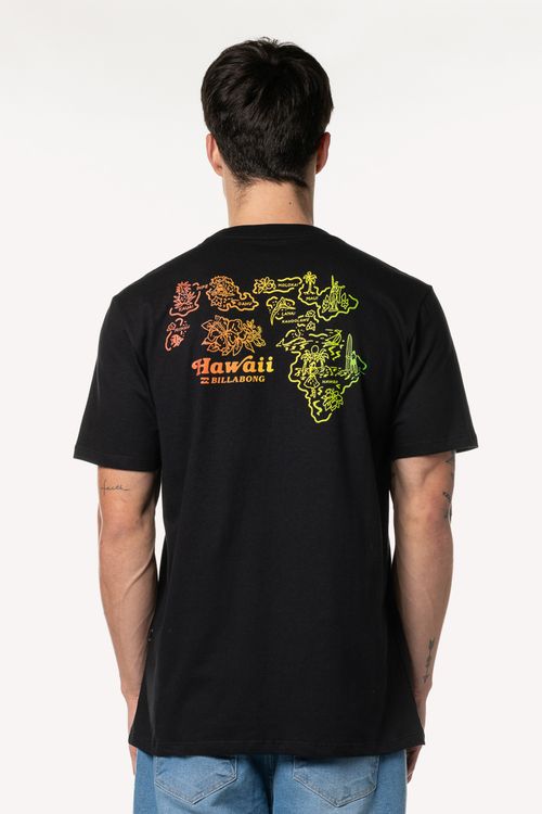 Camiseta Billabong M/C Handkie Hi Preto