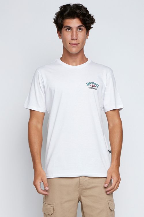 Camiseta Billabong M/C Hawaii Branco