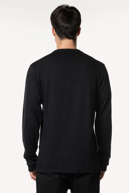 Camiseta Billabong M/L Small Arch Preto