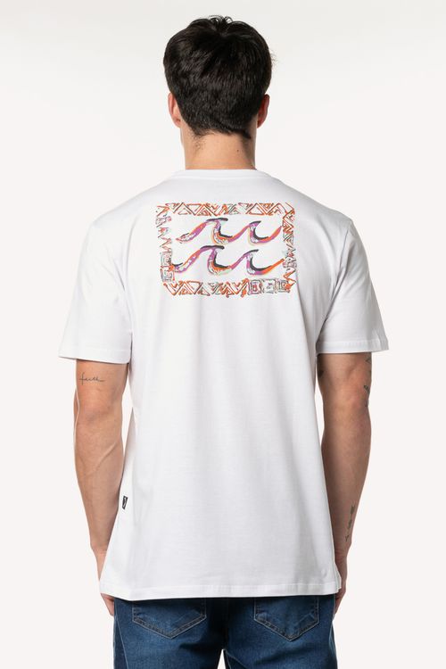 Camiseta Billabong M/C Traces Branco