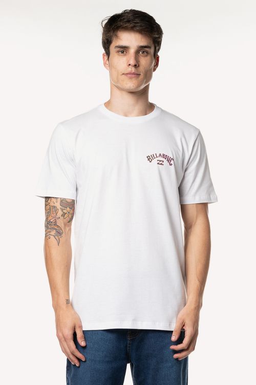 Camiseta Billabong M/C Arch Fill Branco