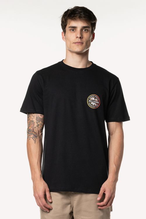 Camiseta Billabong M/C Rotor II Preto