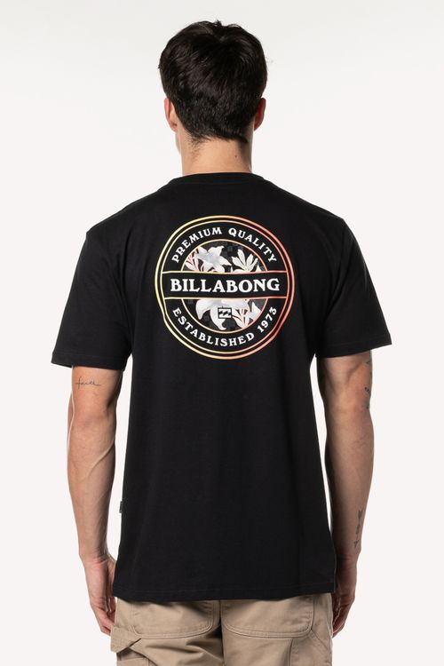 Camiseta Billabong M/C Rotor II Preto