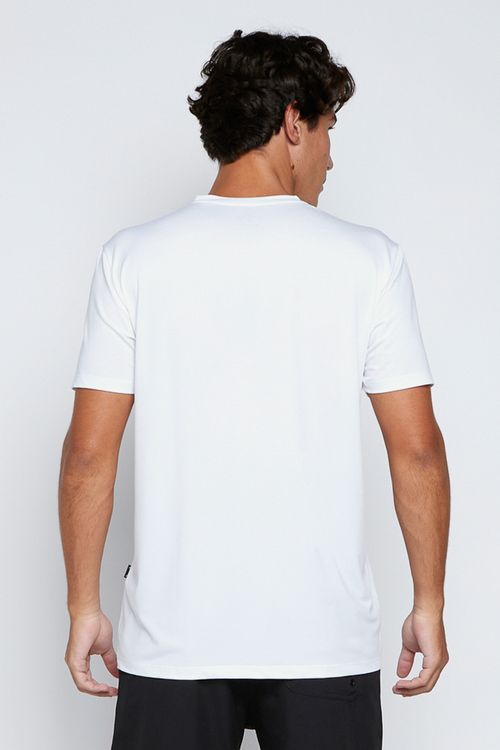 Camiseta Billabong M/C Small Arch UV Branco