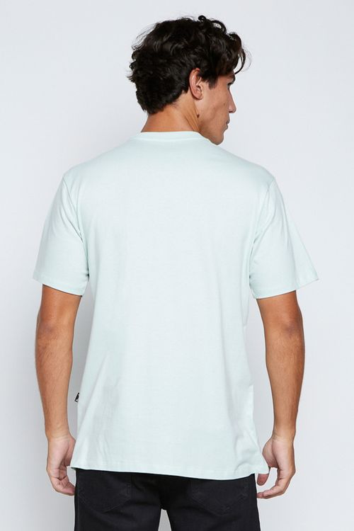 Camiseta Billabong M/C Mid Arch Color Verde Claro