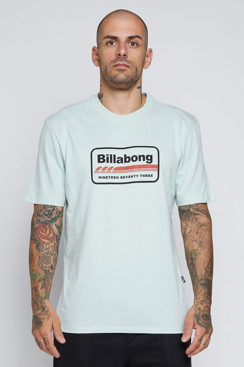 Camiseta Billabong M/C Walled III Verde Claro