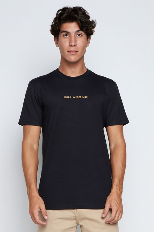 Camiseta Billabong M/C Solution Preto
