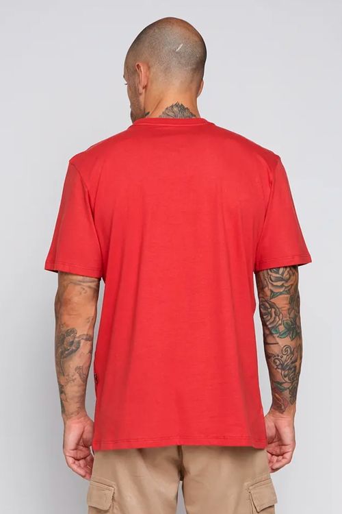 Camiseta Billabong M/C United Color Vermelho