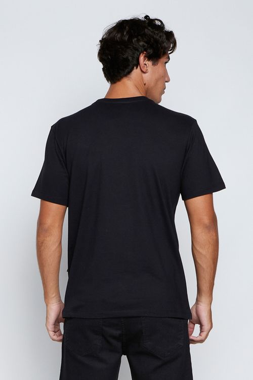 Camiseta Billabong M/C Bracket Wave Preto