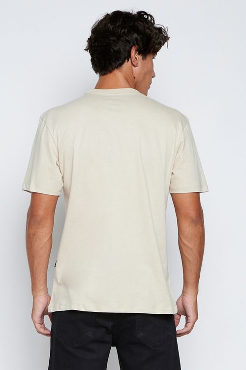 Camiseta Billabong M/C Mid Arch Color Areia