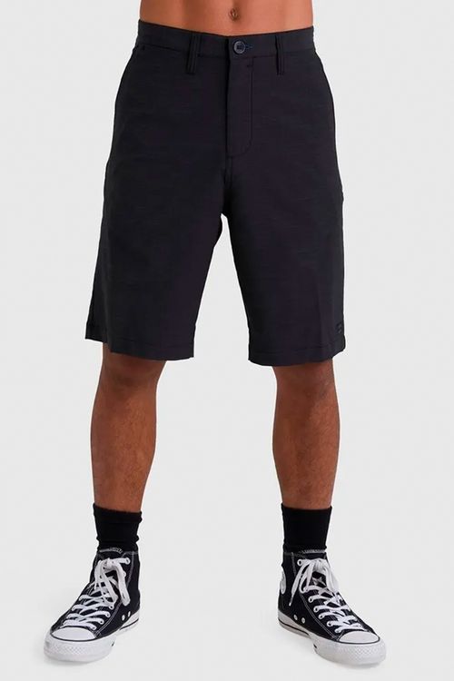 Bermuda Billabong Crossfire Slub Black