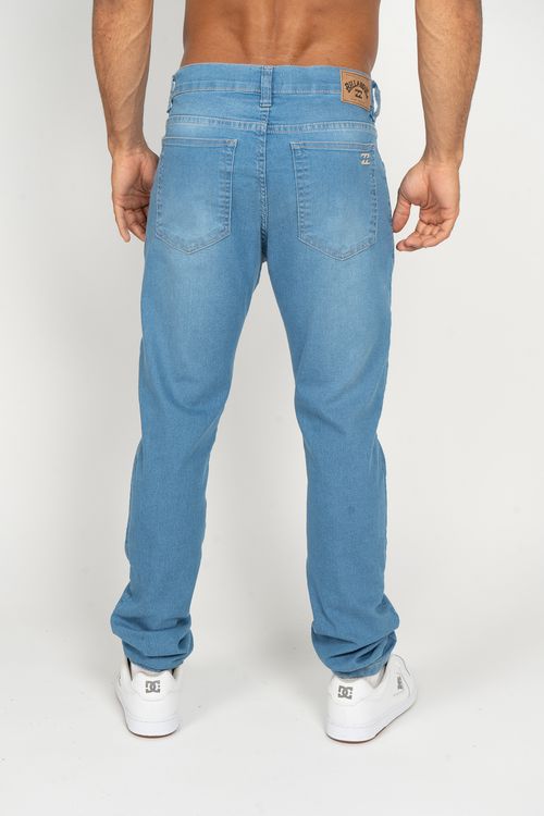 Calça Billabong Jeans 73 Light Blue Azul Claro