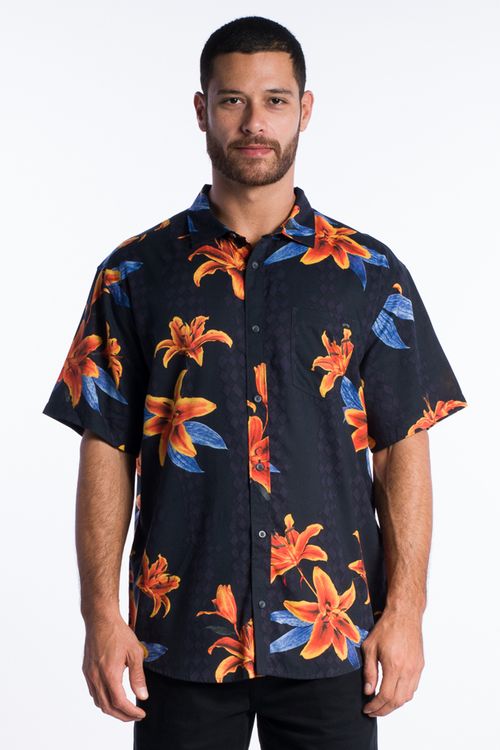 Camisa Billabong M/C Sundays Ss Charcoal