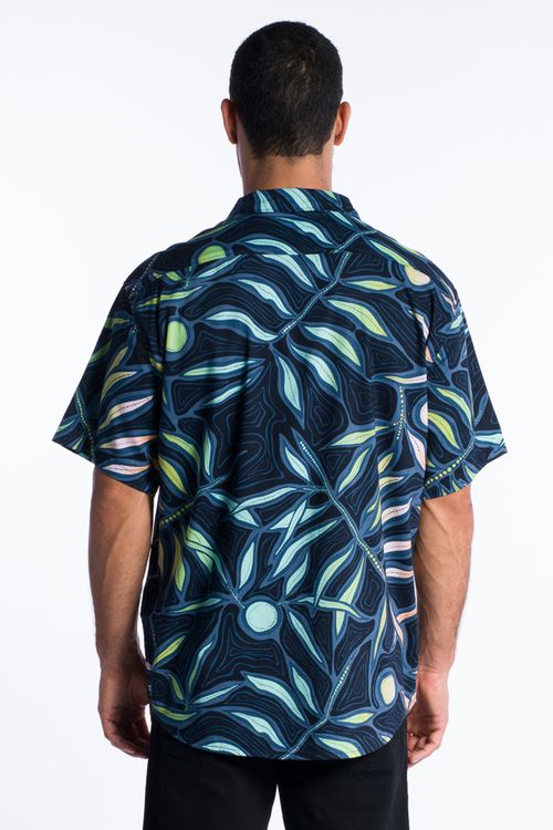 Camisa Billabong M/C Sundays Dark Navy