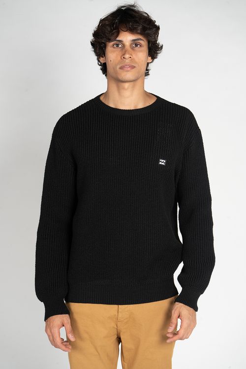 Tricot Billabong Icon Patch Preto