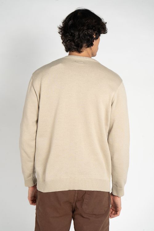 Tricot Billabong Wave Stripe Areia