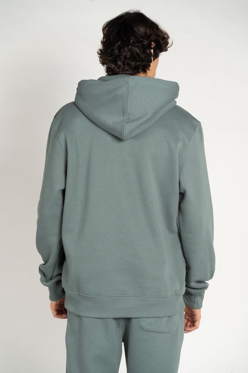 Moletom Billabong Fech Small Arch Patch Verde Escuro