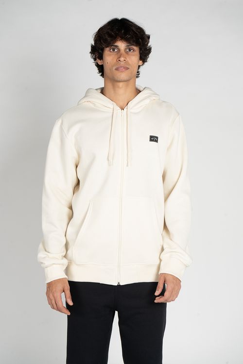 Moletom Billabong Aber Small Arch Patch Off White