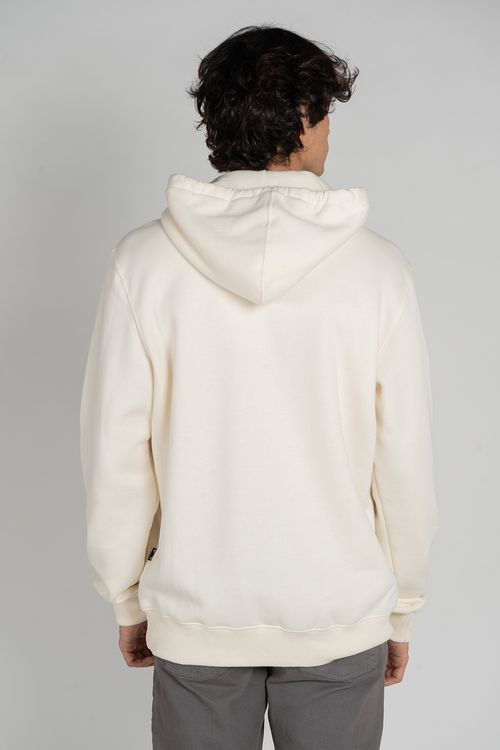 Moletom Billabong Fech Small Arch Patch Off White