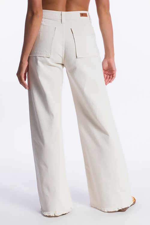 Calça Billabong Free Fall Off White